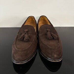 Custom Suede Tassle Loafers